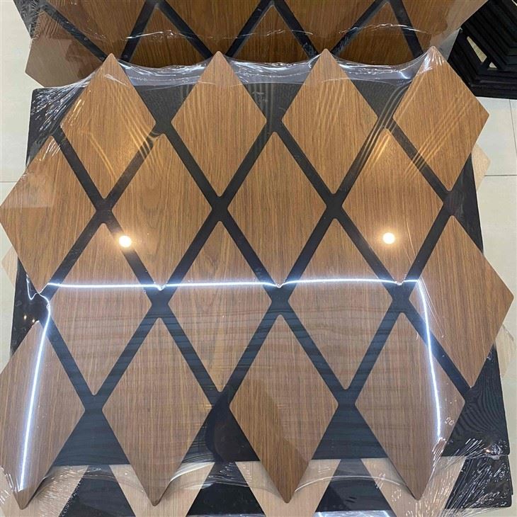 Customized Wood Veneer Wall Panel factory